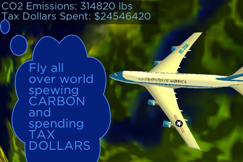 Obama Golf Around The World - Fly Worldwide Golfing on the Tax Payer Dime screenshot 2
