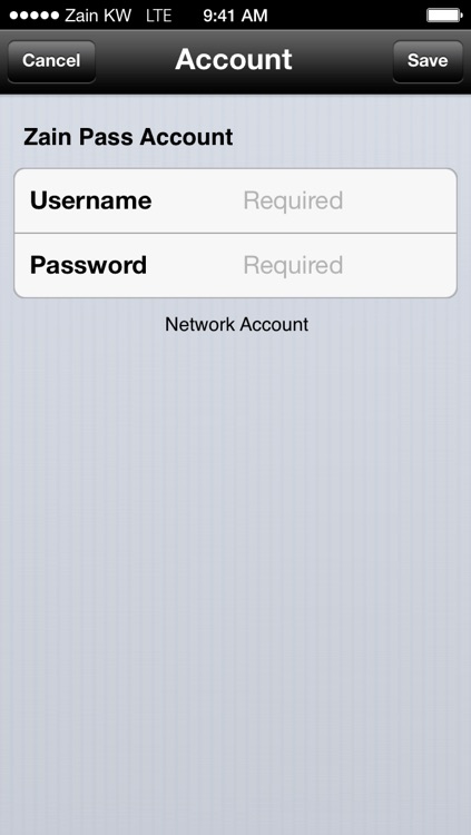 Zain Pass for iOS