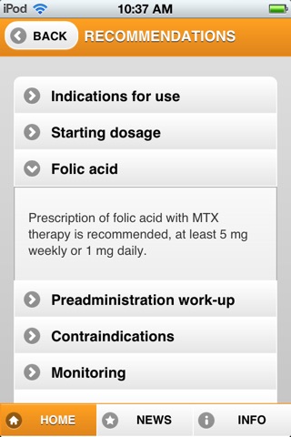 Recommendations for the use of methotrexate in sarcoidosis screenshot 2