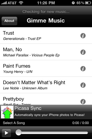 Gimme Music - Music Discovery Tool screenshot 4