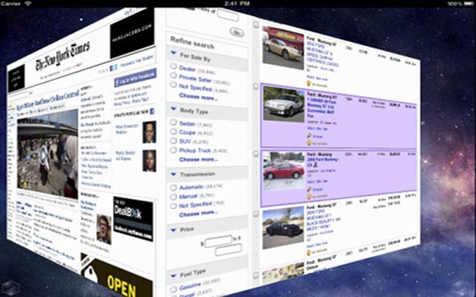 3D Web Browser HD screenshot 3