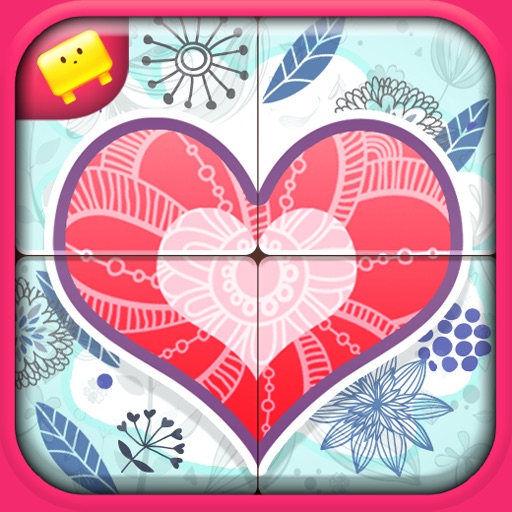 Valentine Slider Puzzle iOS App