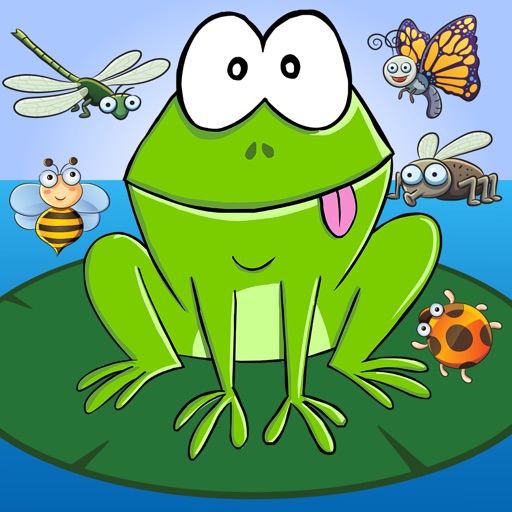 Frog Hop HD - Math Problems for Kindergarten, First Grade, Second Grade, Third Grade Icon