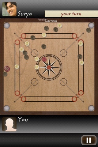 Touch Carrom: Striker Edition
