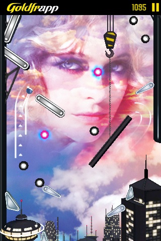 Goldfrapp Pinball screenshot 4