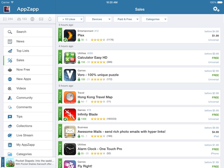 AppZapp HD - daily new Apps, best hot deals & free Apps