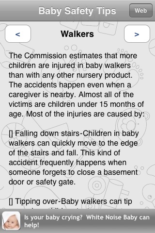 Baby Safety Tips screenshot 3