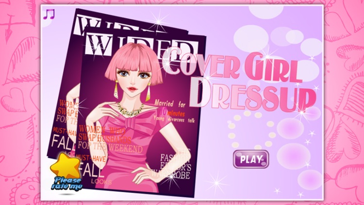 Cover girl dressup