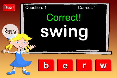 Meghan’s Spelling Quiz 3rd Grade screenshot 3