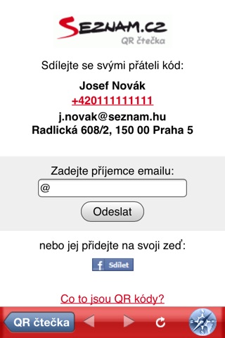 Seznam.cz QR čtečka screenshot 4