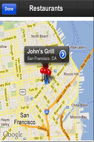 Restaurants App screenshot 3