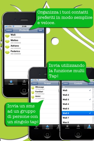 Top Sms - Messaggi, Gruppi, Preferiti, Bozze e Modelli, Invia Posizione con Indirizzo e Localizzazione screenshot 4