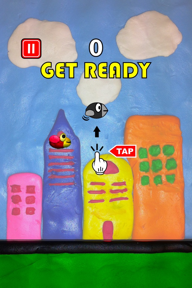 Flappy Clay Bird screenshot 2