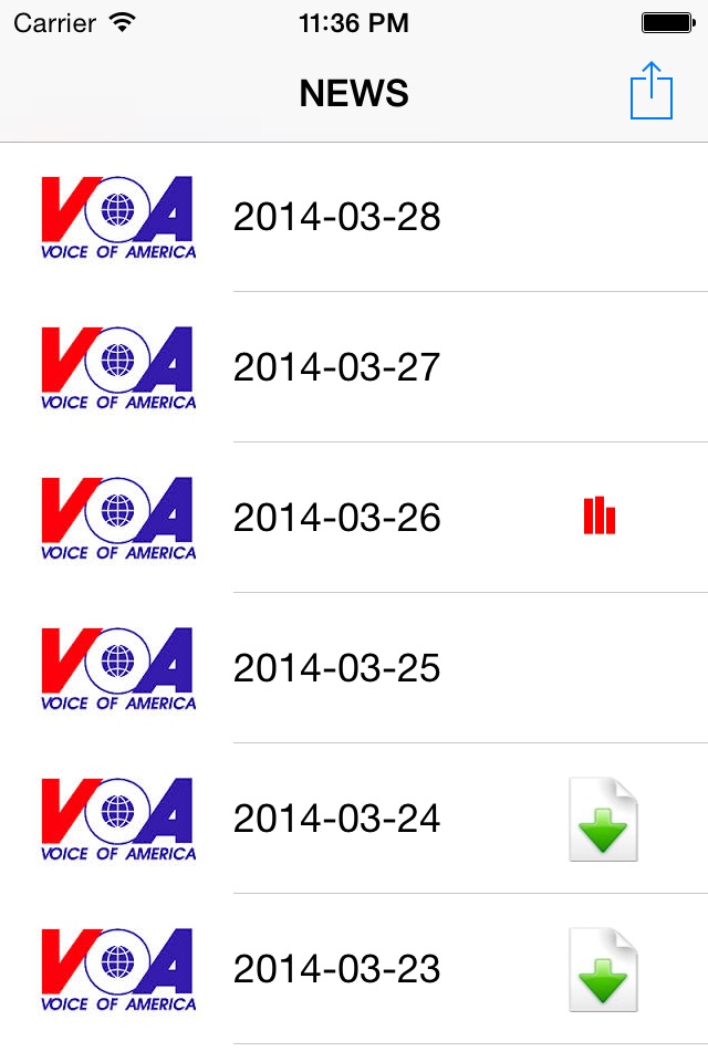 VOA Listening screenshot 2