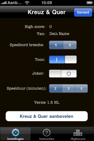 Kreuz & Quer NL Free (Nederlands woord puzzel) screenshot 4