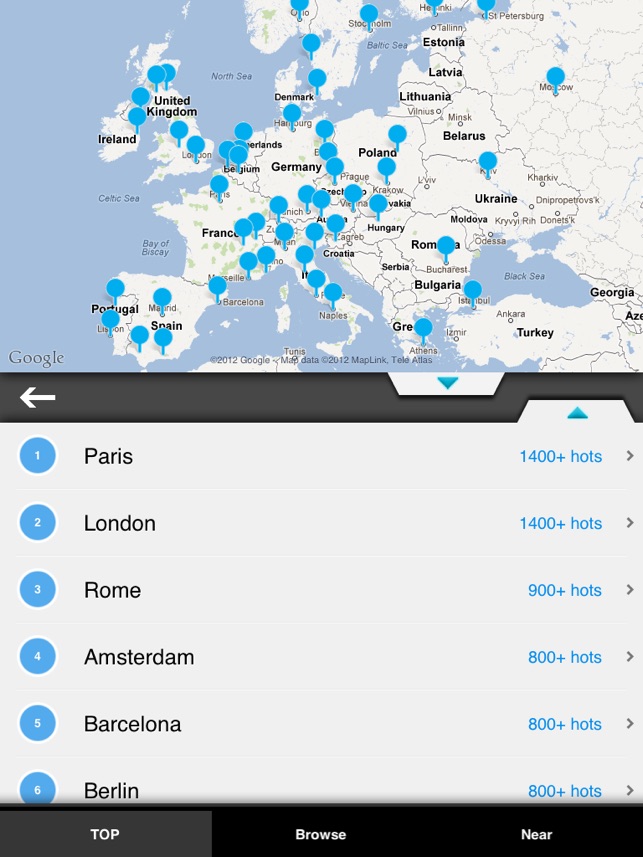 Europe Travelpedia - ALL-IN-ONE Screenshot