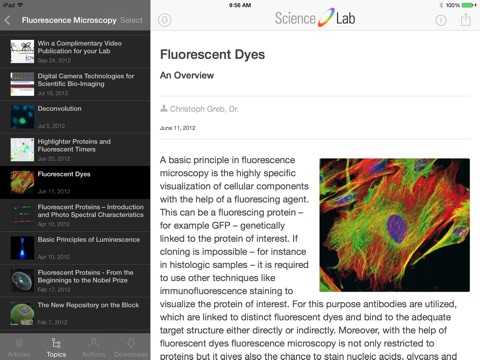 Leica Science Lab screenshot 2