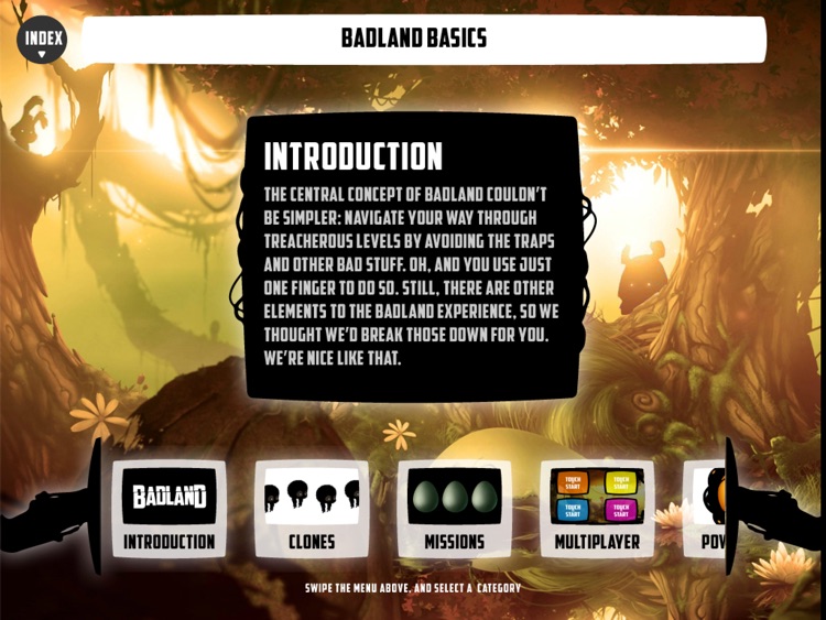 The Official Guide to BADLAND – iPad Edition