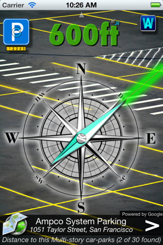 PARKING Compass FREE screenshot 2