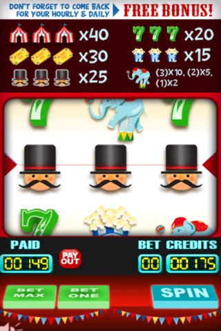 A Big Top Slots Game screenshot 3