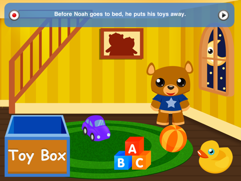 Bedtime Stories - Short Touch Book for Kids with Rockabye, Lullaby & Soothing Sounds screenshot 2