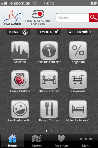 Bamberg App screenshot 2