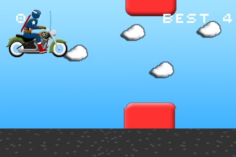 Captain America Motorcycle Mayhem screenshot 2