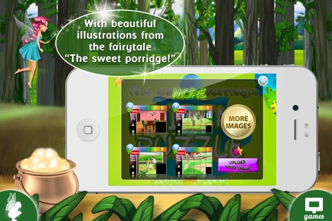 Sliding Puzzle Sweet Porridge - Imagination Stairs – free app for kids screenshot 2