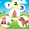 123 Counting Game For Kids!Learn Math with Fairytale Characters Free Interactive Education Challenge