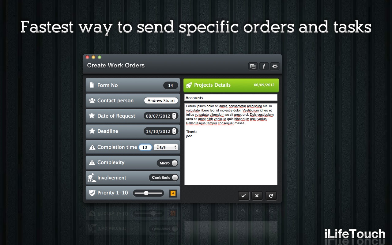 ‎Create Work Orders on the Mac App Store