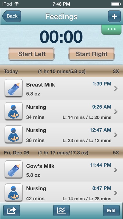 Baby Log Lite - Activities, Growth and Milestones