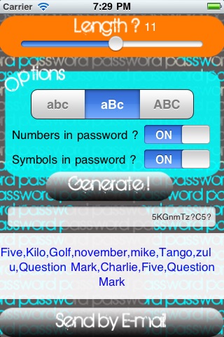 Pass Generator screenshot 3