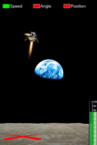 ApolloXI (XIII) Lunar Lander Simulation screenshot 2