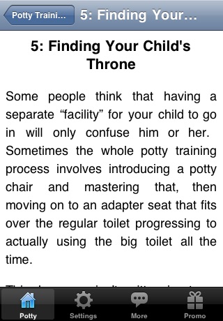 Potty Training - Ultimate Guide screenshot 3