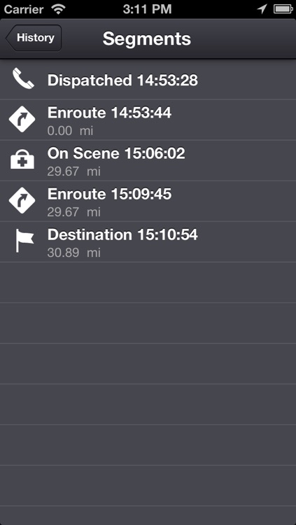 EMS Tracker - EMT, Fire and Ambulance GPS Log screenshot-4
