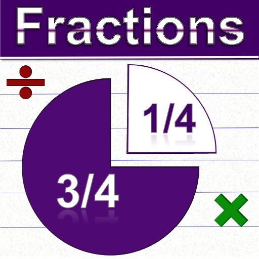 Fractions Multiply & Divide icon