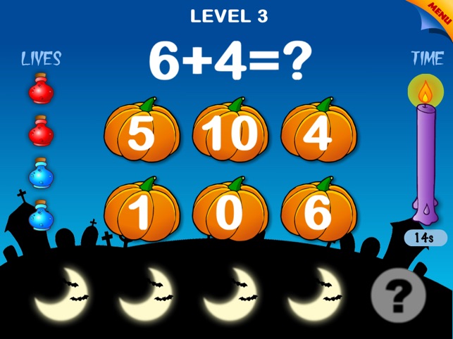 Abby Monkey®: Halloween Basic Math(圖5)-速報App