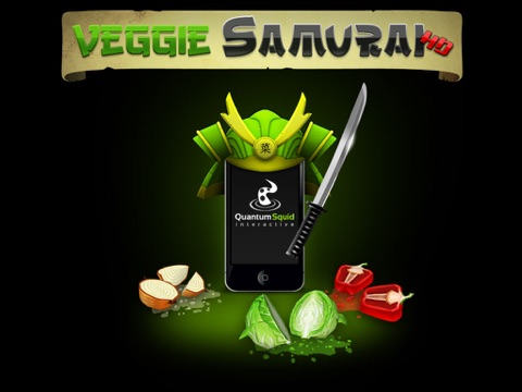 Veggie Samurai HD на iPad