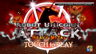 Robot Unicorn Attack Heavy Metal Edition Screenshot 1