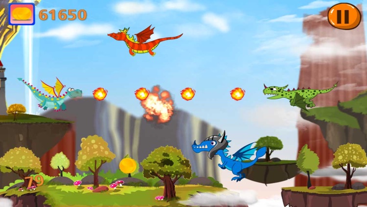 A Baby Dragon Adventure Free - Attack Of The Flying Dino screenshot-3