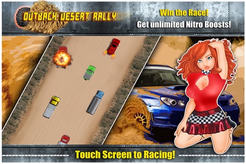 Outback Desert Rally FREE: Motorhead offroad Racing Champion screenshot 3