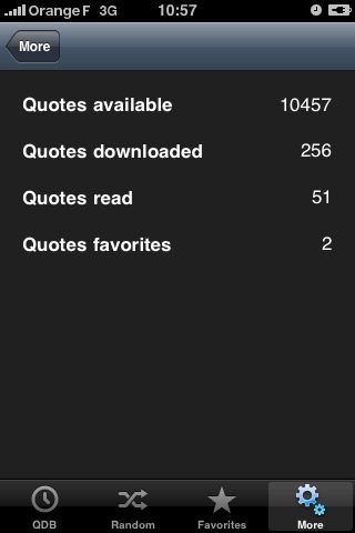 QDB (Quotes DataBase)