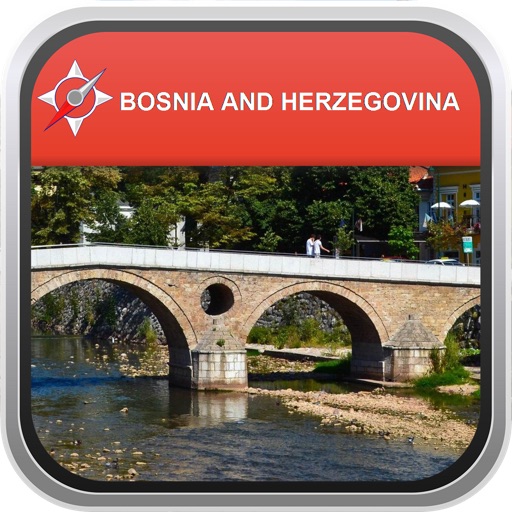 Map Bosnia and Herzegovina: City Navigator Maps