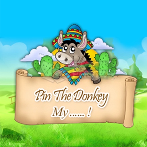 Pin the Donkey with a face