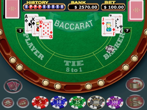 Baccarat * screenshot 2