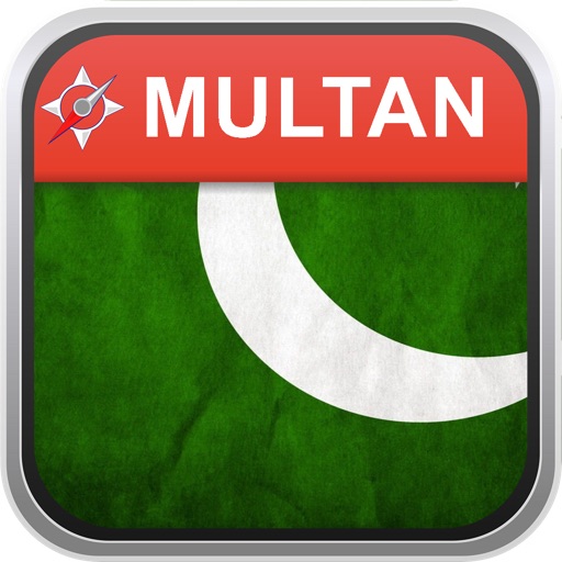 Offline Map Multan, Pakistan: City Navigator Maps icon