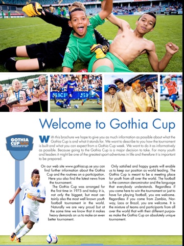 Gothia Cup Magazine screenshot 2