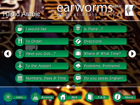 Earworms Rapid Languages - 2012 screenshot 2