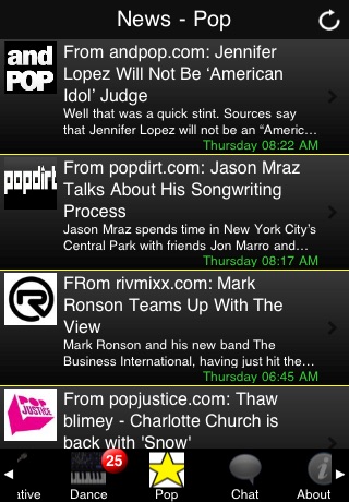 A Smaller Place: Music News Desk screenshot 2