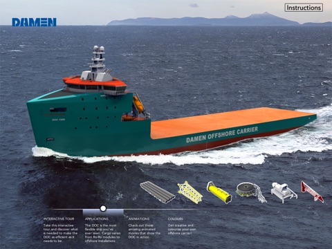 DAMEN OFFSHORE CARRIER 7500 screenshot 2